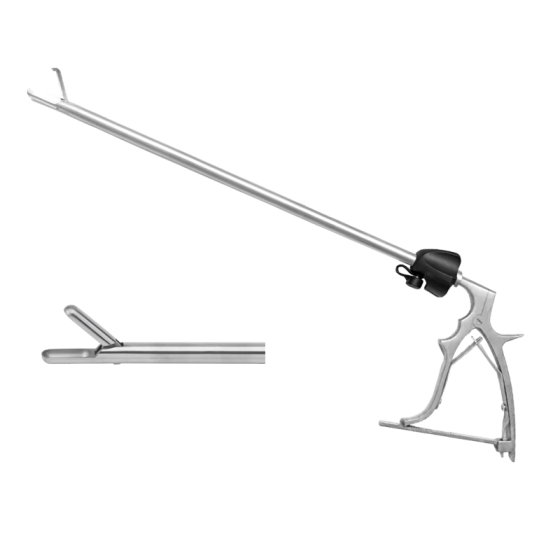 Laparoscopic surgical instruments: Grasping forceps (gallbladder stone removal), 10MMX330MM