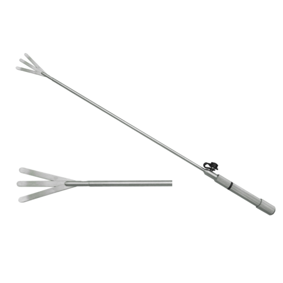 腹腔鏡手術器械，扇形鉗（三葉），可以調整方向