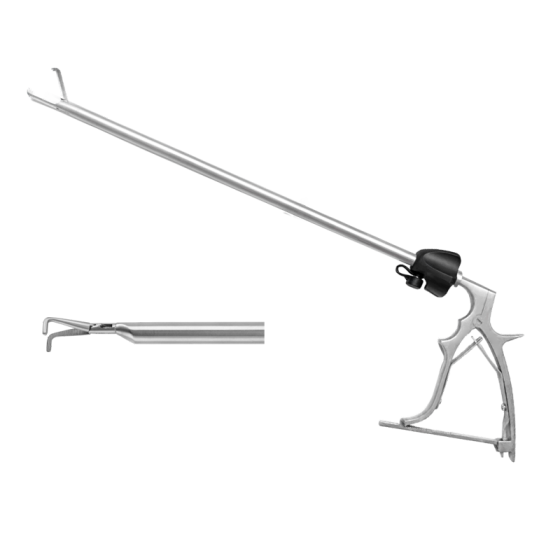 Laparoscopic surgical instrument separation forceps (right-angle) 10MMX330MM