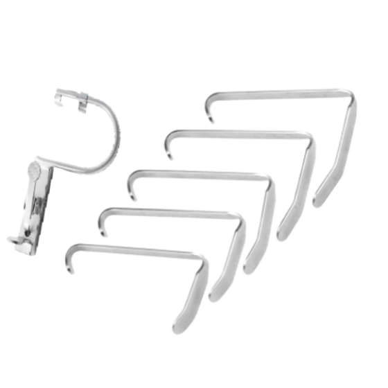 Laryngeal surgical instruments - Anesthesia opening device, 6X1 on the left side