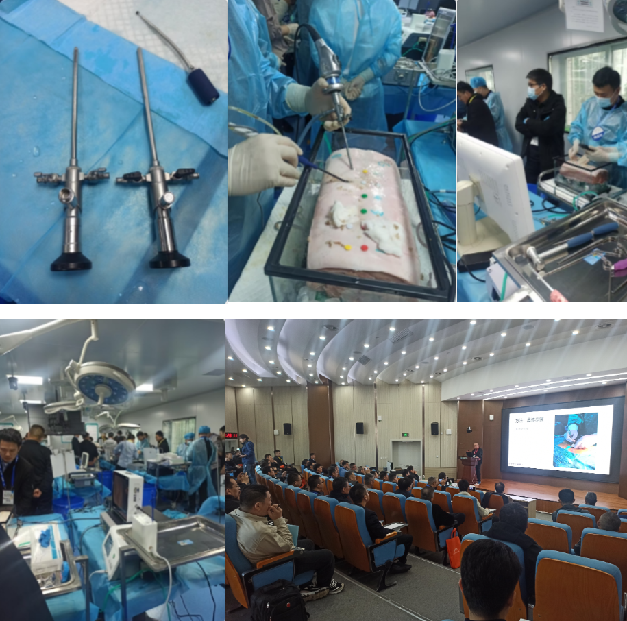 A day's work in the production of spinal endoscopic instruments